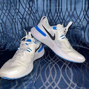 Nike React Miler White/Black/Photo Blue Men’s Sz 12